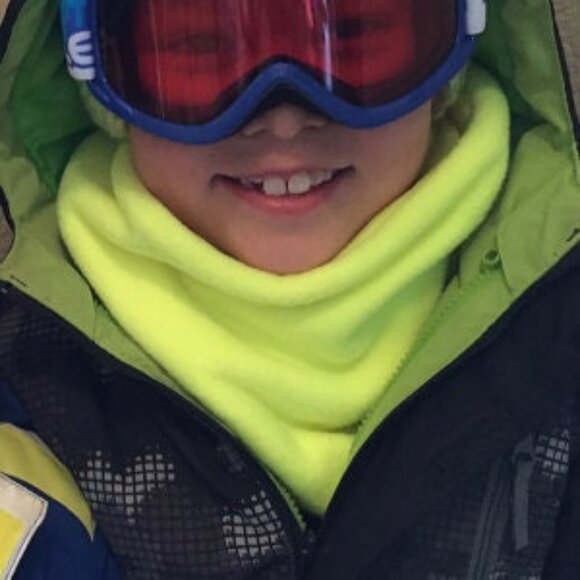 NFL Chicago Bears fan Fleece Neck Gaiter: Handmade Scarf Warmer vintage style te - Picture 4 of 5